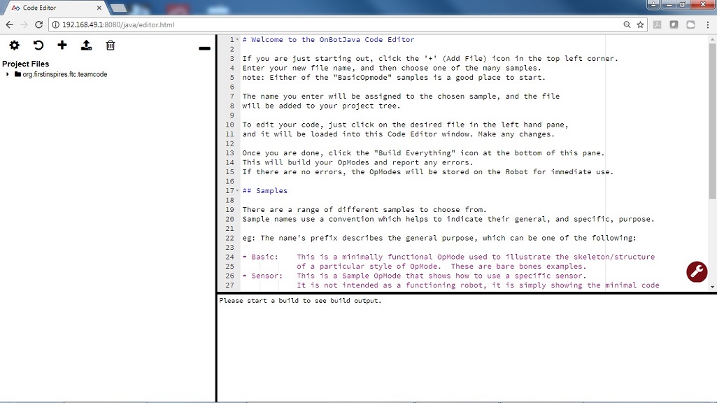 /images/Creating-and-Running-an-Op-Mode-(OnBot-Java)/OnBotDoc_Step4_OnBotScreen.jpg
