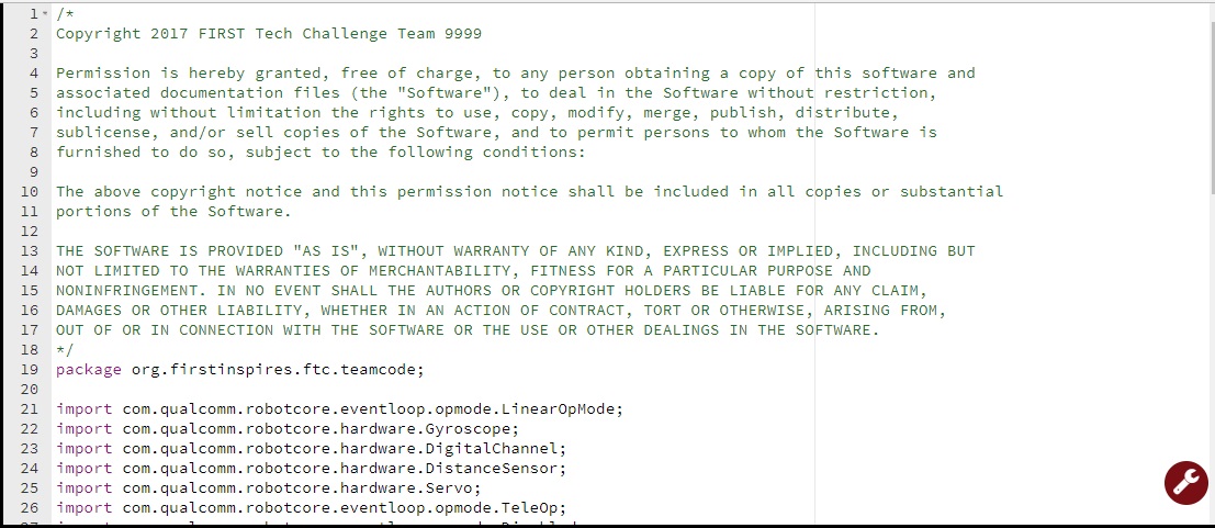 /images/Creating-and-Running-an-Op-Mode-(OnBot-Java)/OnBotDoc_Step6_NewOpModeEditPane.jpg